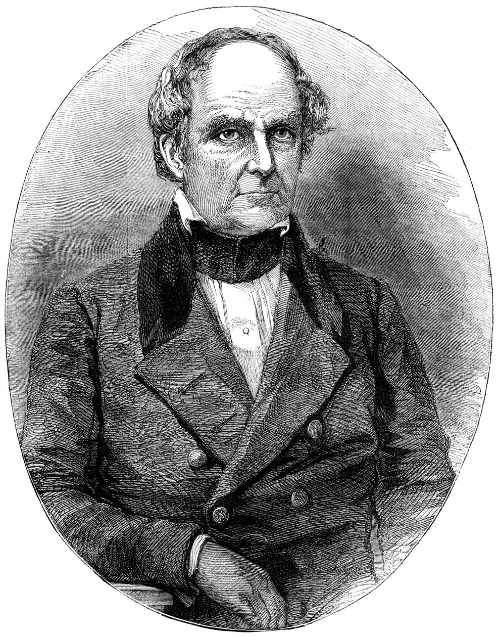 Daniel Webster, amerikansk statsman från 1800-talet c1880 av Unbekannt