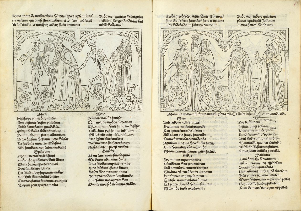 Dödsdansen, 1490. av Unbekannt