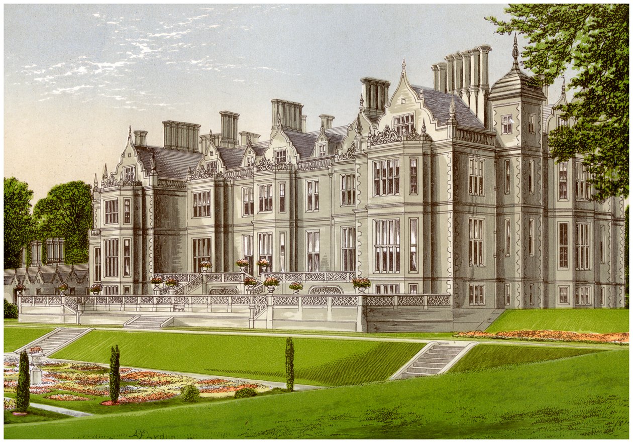 Dartrey, County Monaghan, Irland, hem för Earl of Dartrey, c1880 av Unbekannt