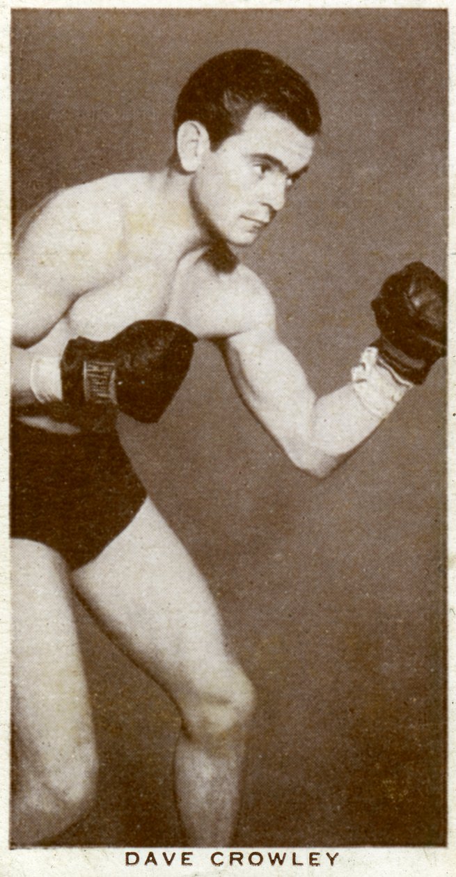 Dave Crowley, brittisk boxare, 1938 av Unbekannt