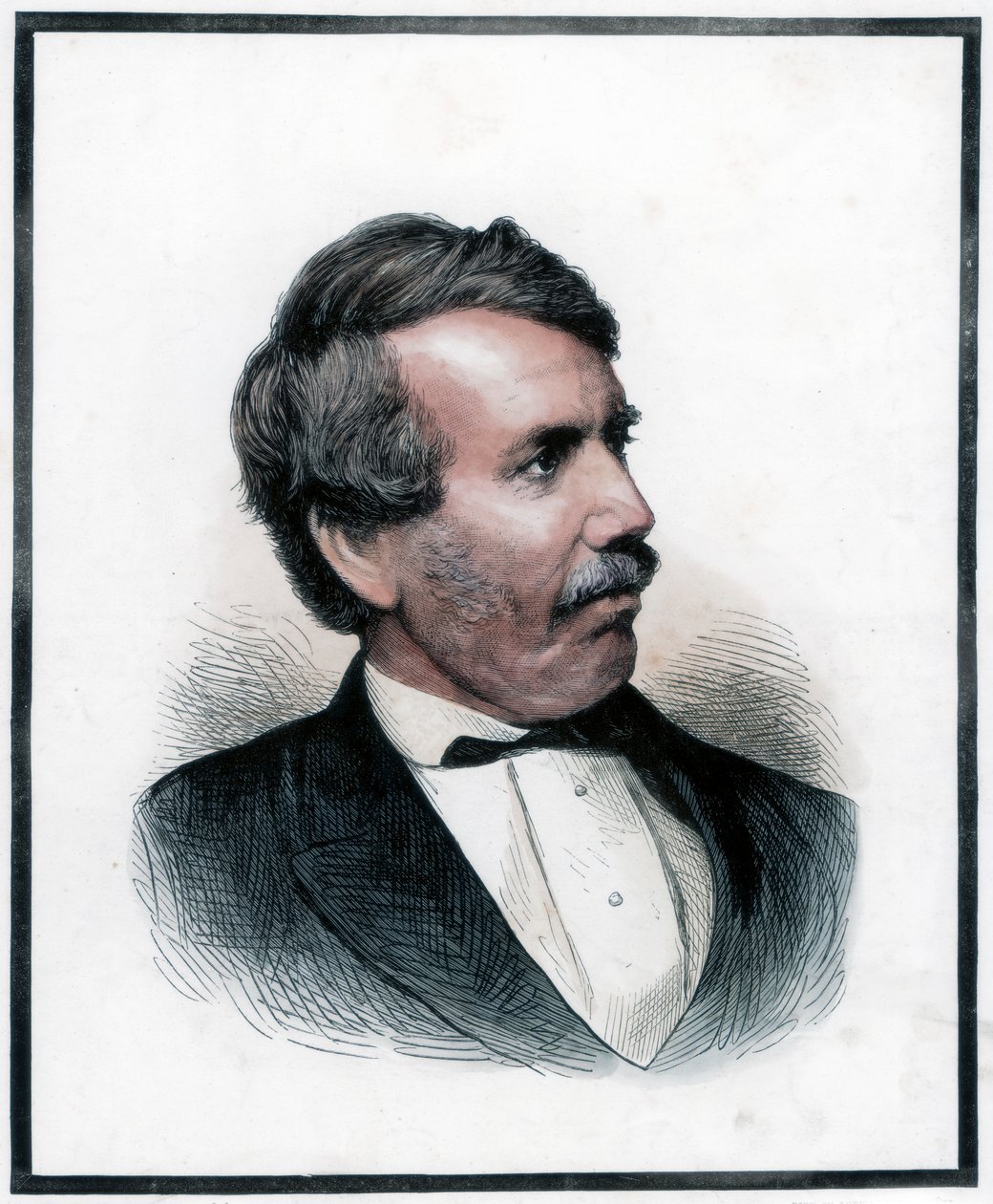 David Livingstone, skotsk missionär och afrikansk upptäcktsresande, 1874 av Unbekannt