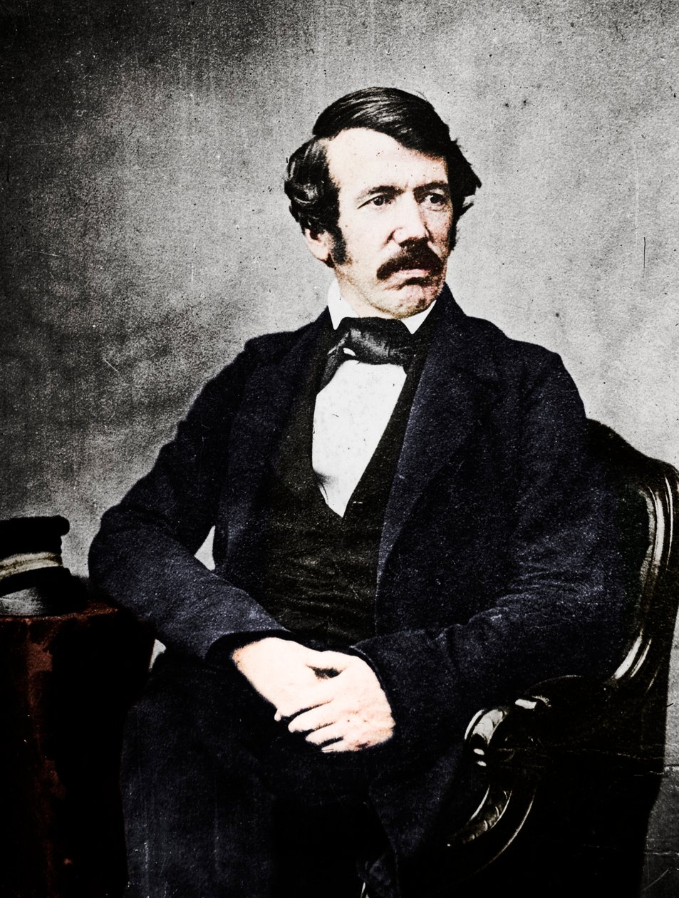 David Livingstone, skotsk missionär och upptäcktsresande, 1800-talet av Unbekannt
