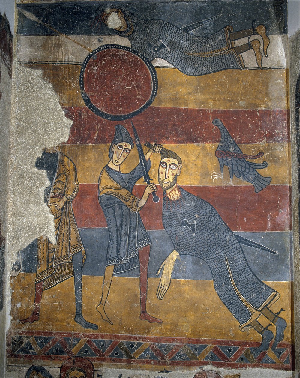 David och Goliath från Santa Maria de Taüll av Unbekannt