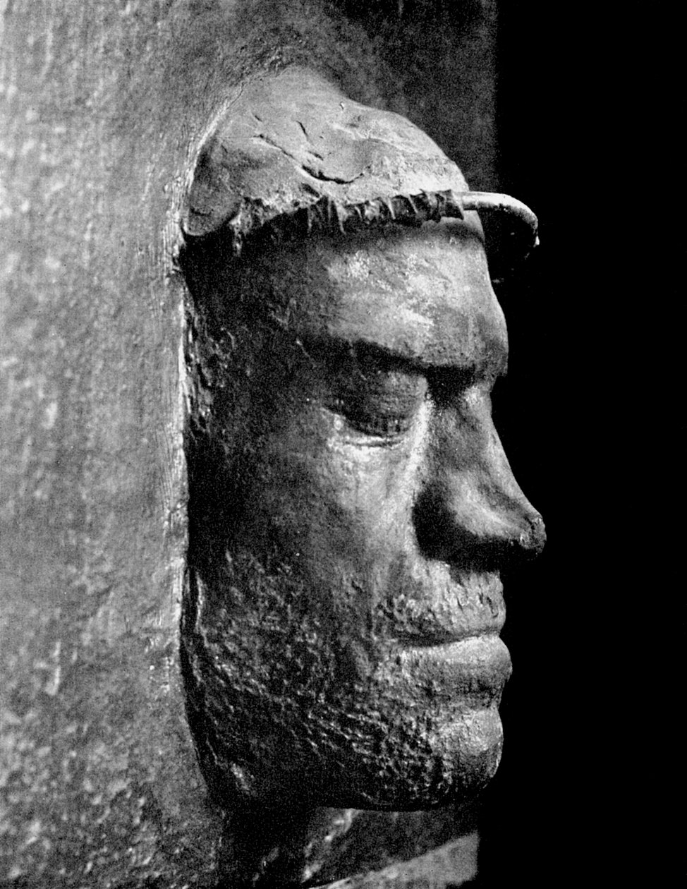 Dödsmask av Lorenzo de Medici, härskare över Florens, 1492 1956 av Unbekannt