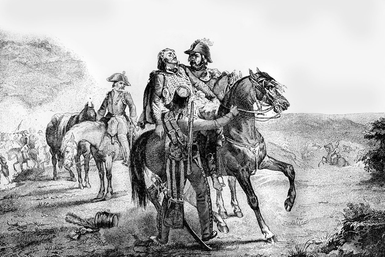 General Marceau död, 21 september 1796 1882-1884 av Unbekannt