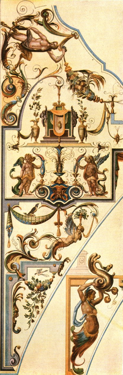 Dekoration i Nymphenburgpalatset, München, Tyskland, 1928. av Unbekannt