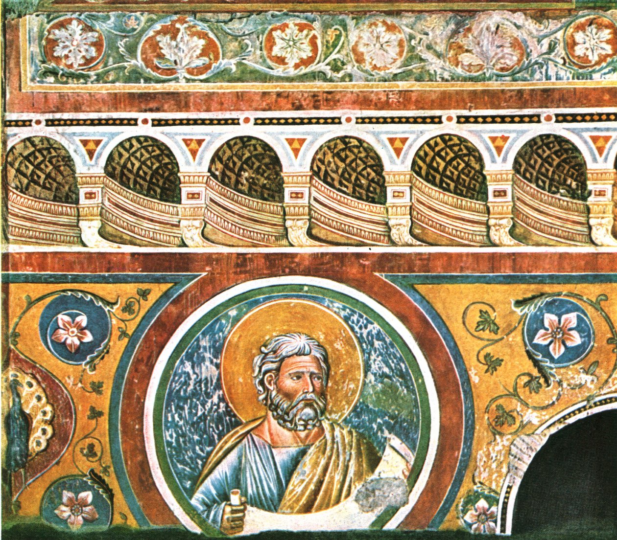 Dekoration i kyrkan Santa Maria Maggiore, Rom, Italien, 1928. av Unbekannt