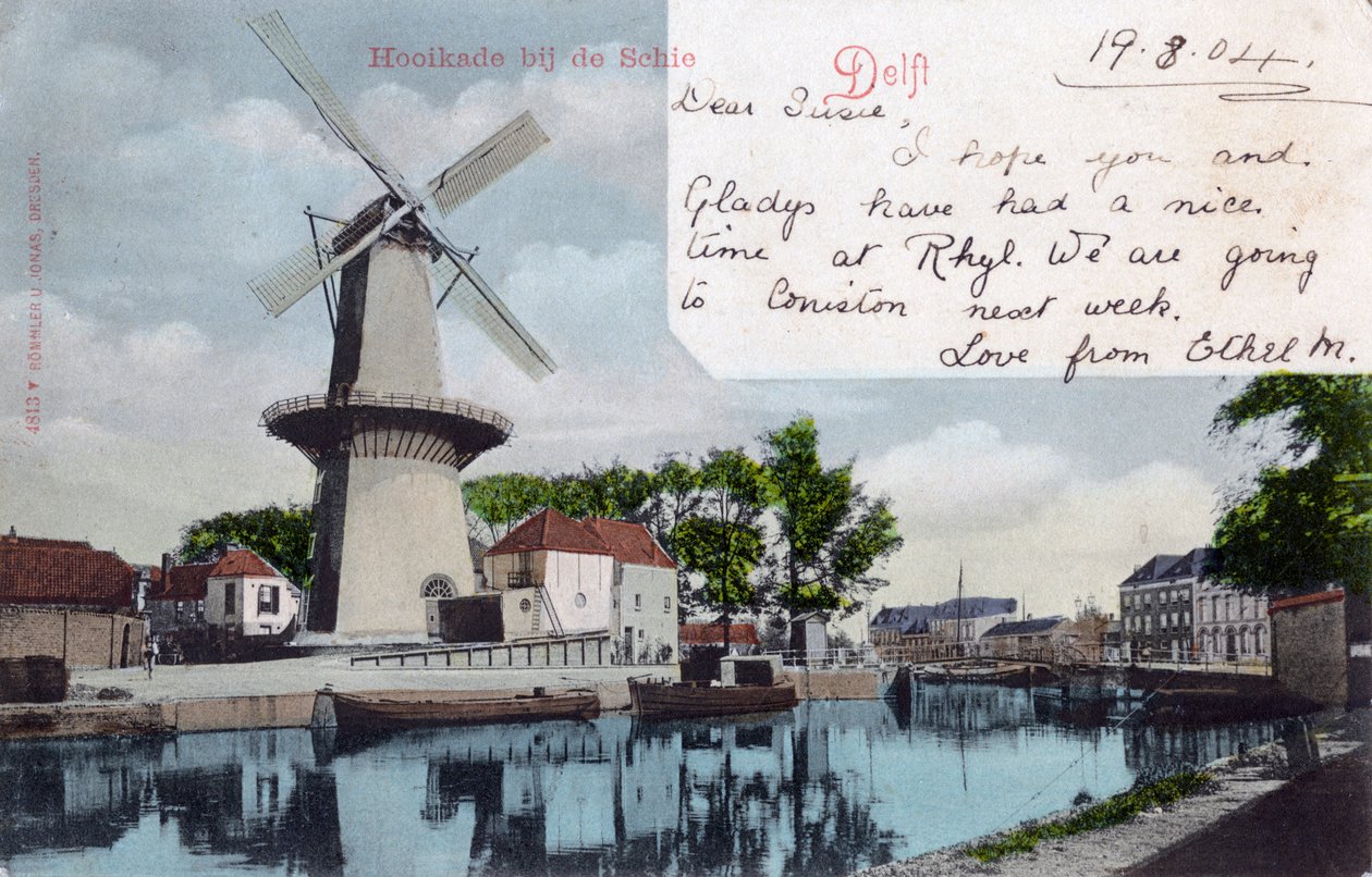 Delft, Holland, 1904 av Unbekannt