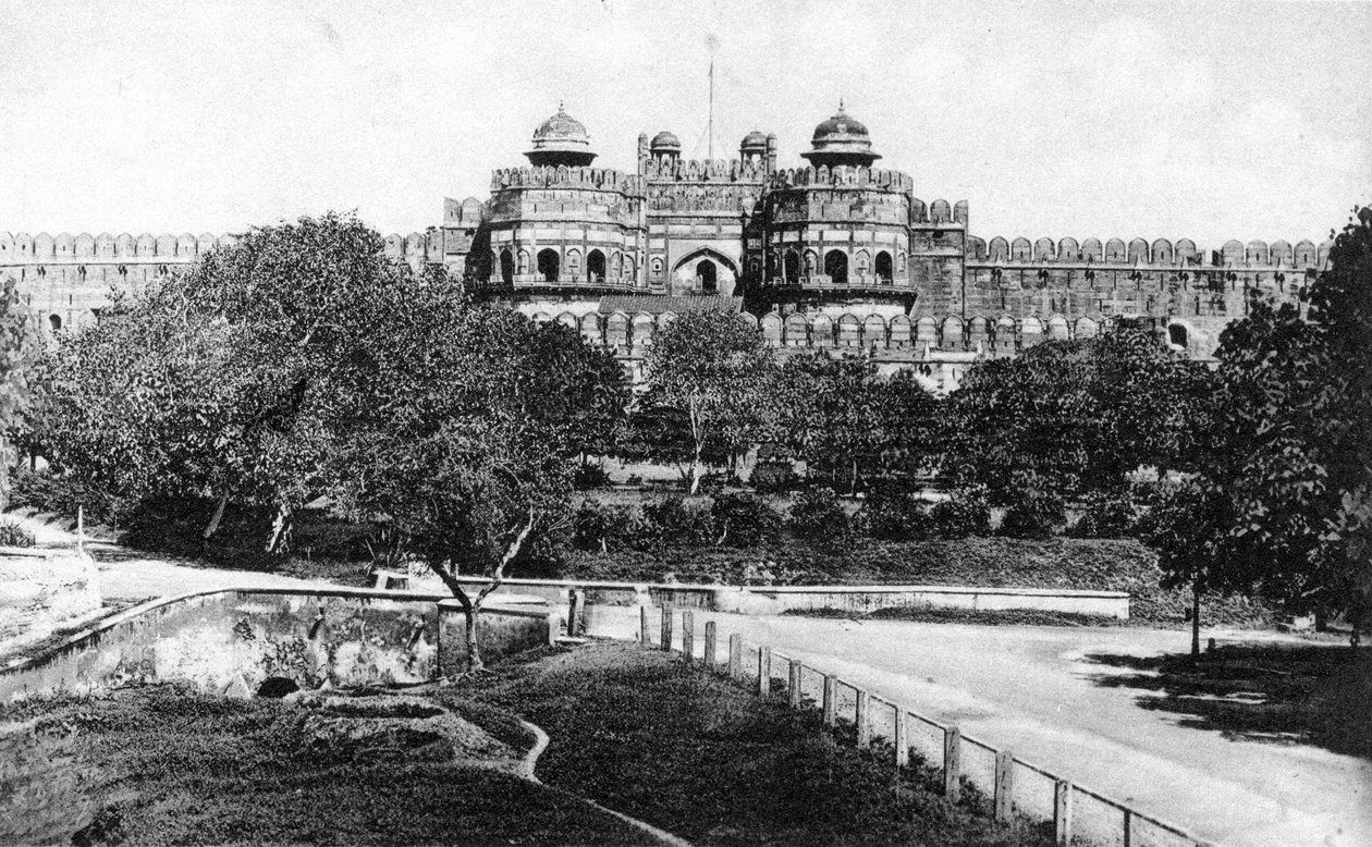Delhi Gate, Fort Agra, 1900-talet av Unbekannt