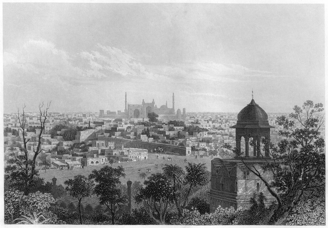 Delhi, Indien, c1860 av Unbekannt