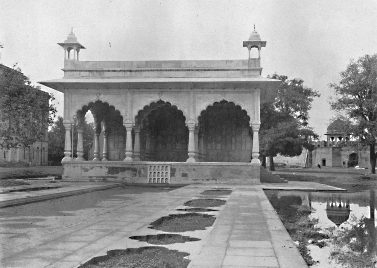 Delhi. Sawan Summer House i Palace, c1910. av Unbekannt