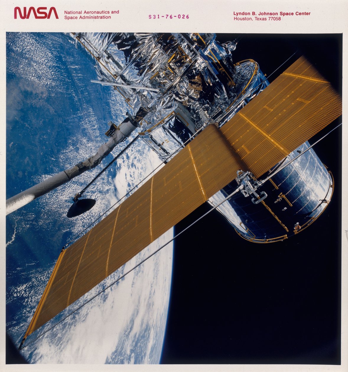 Utplacering av rymdteleskopet Hubble, 1990 av Unbekannt