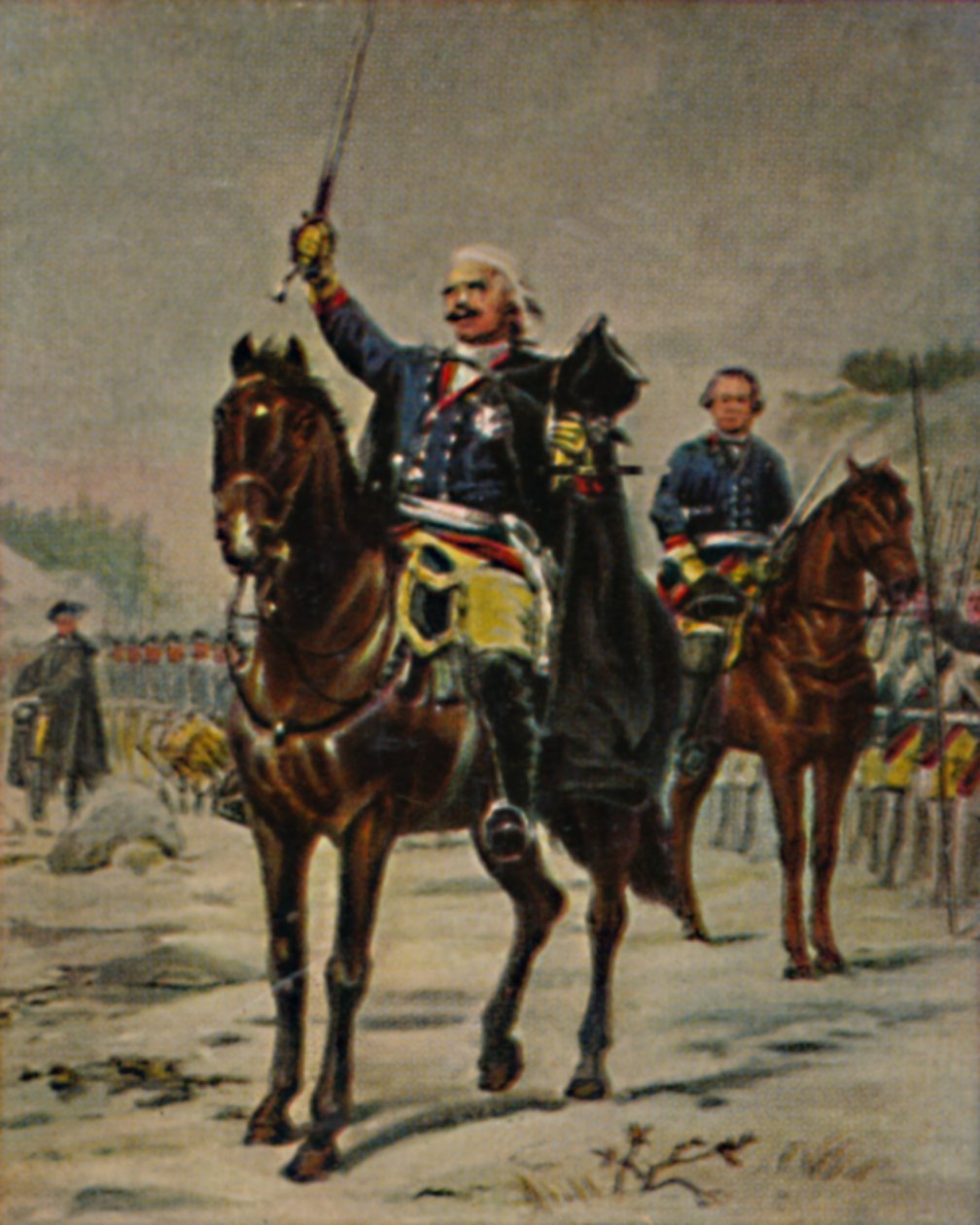 Den gamla Dessauer 1676-1747. - Målning av Camphausen, 1934. av Unbekannt
