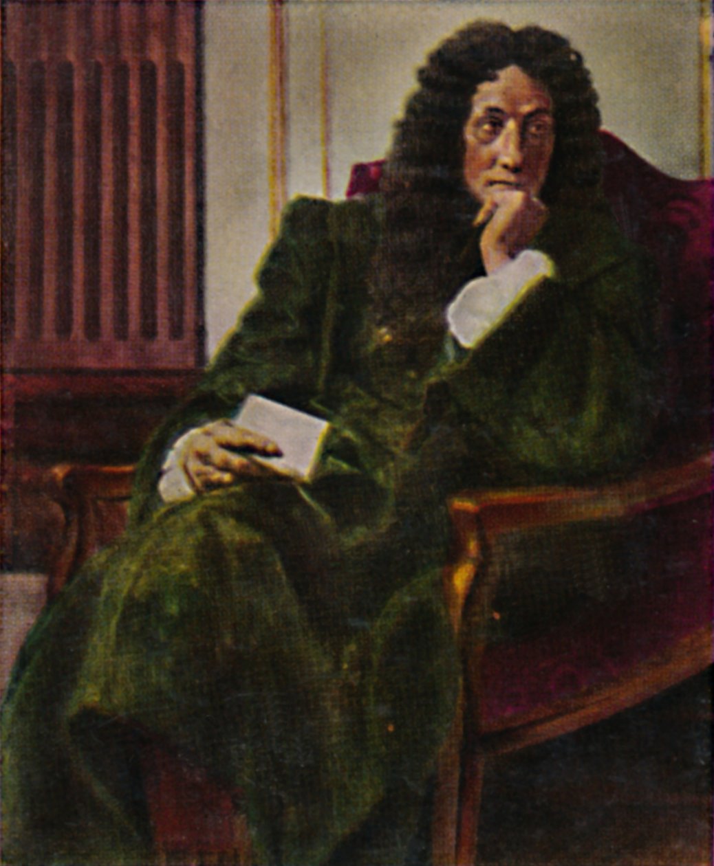 Filosofen Leibniz 1646-1716. - Målning av C. Meyer, 1934. av Unbekannt