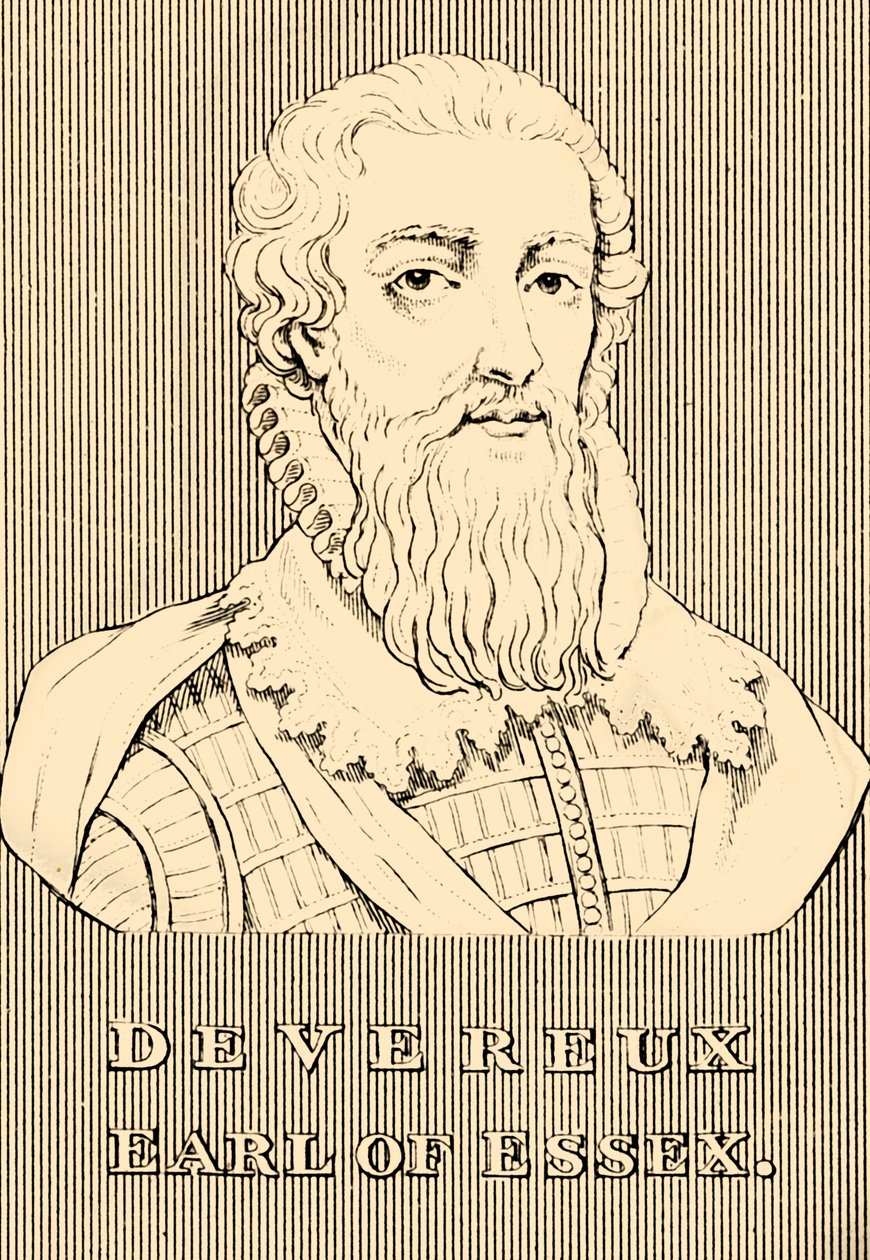 Devereux, Earl of Essex, 1565-1601, 1830. av Unbekannt