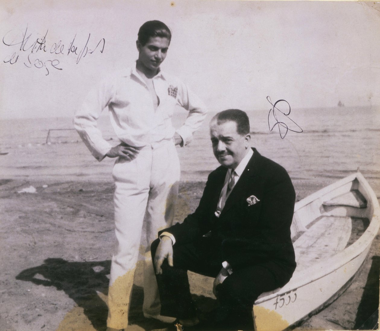 Diaghilev och Lifar av Unbekannt