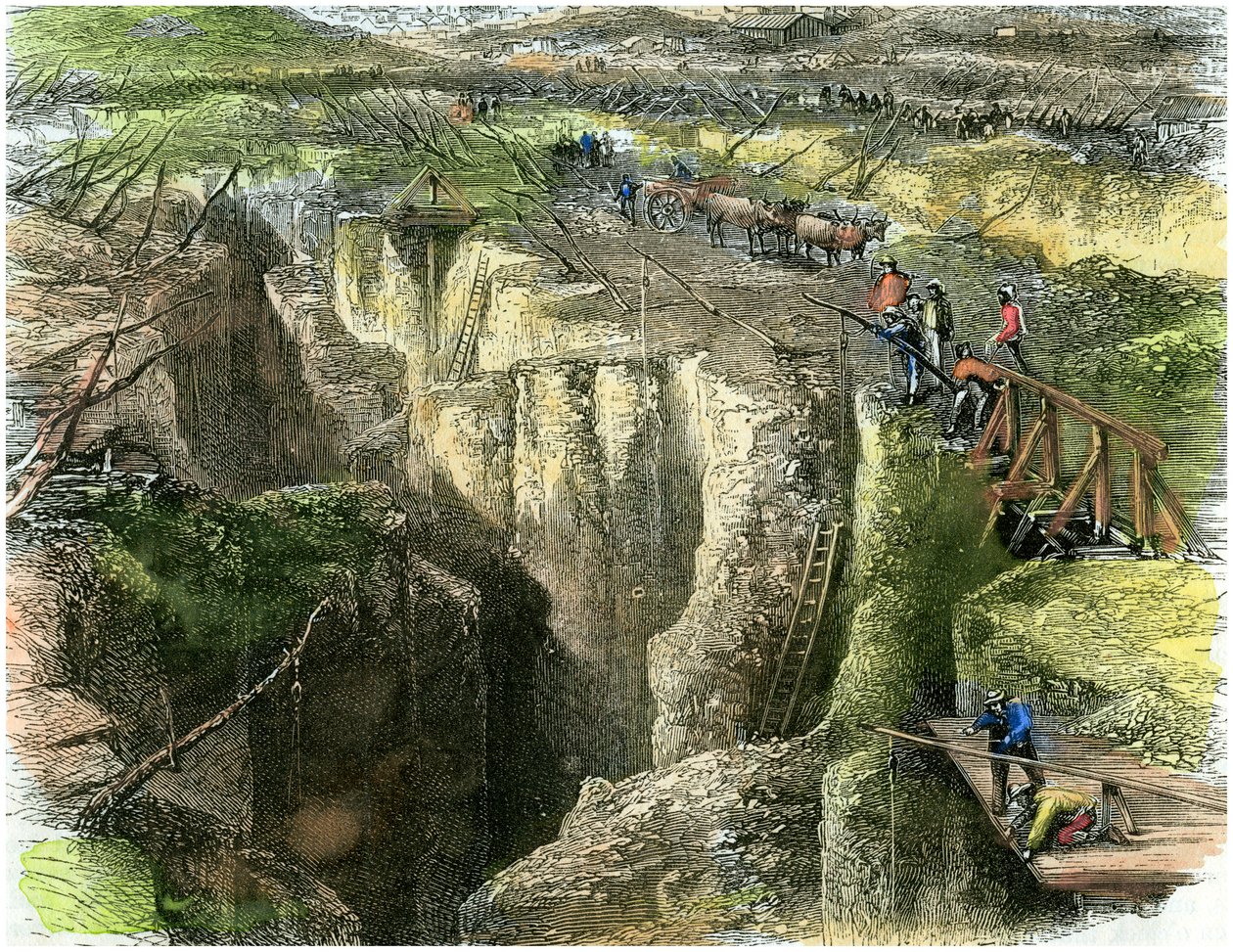 Diamantfält, c1880 av Unbekannt