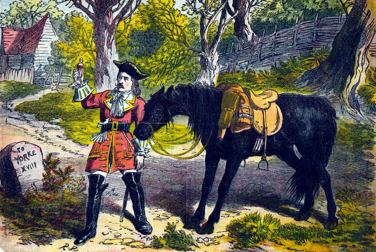 Dick Turpin 1706-1739, engelsk rövare och landsvägsman, 1800-talet av Unbekannt