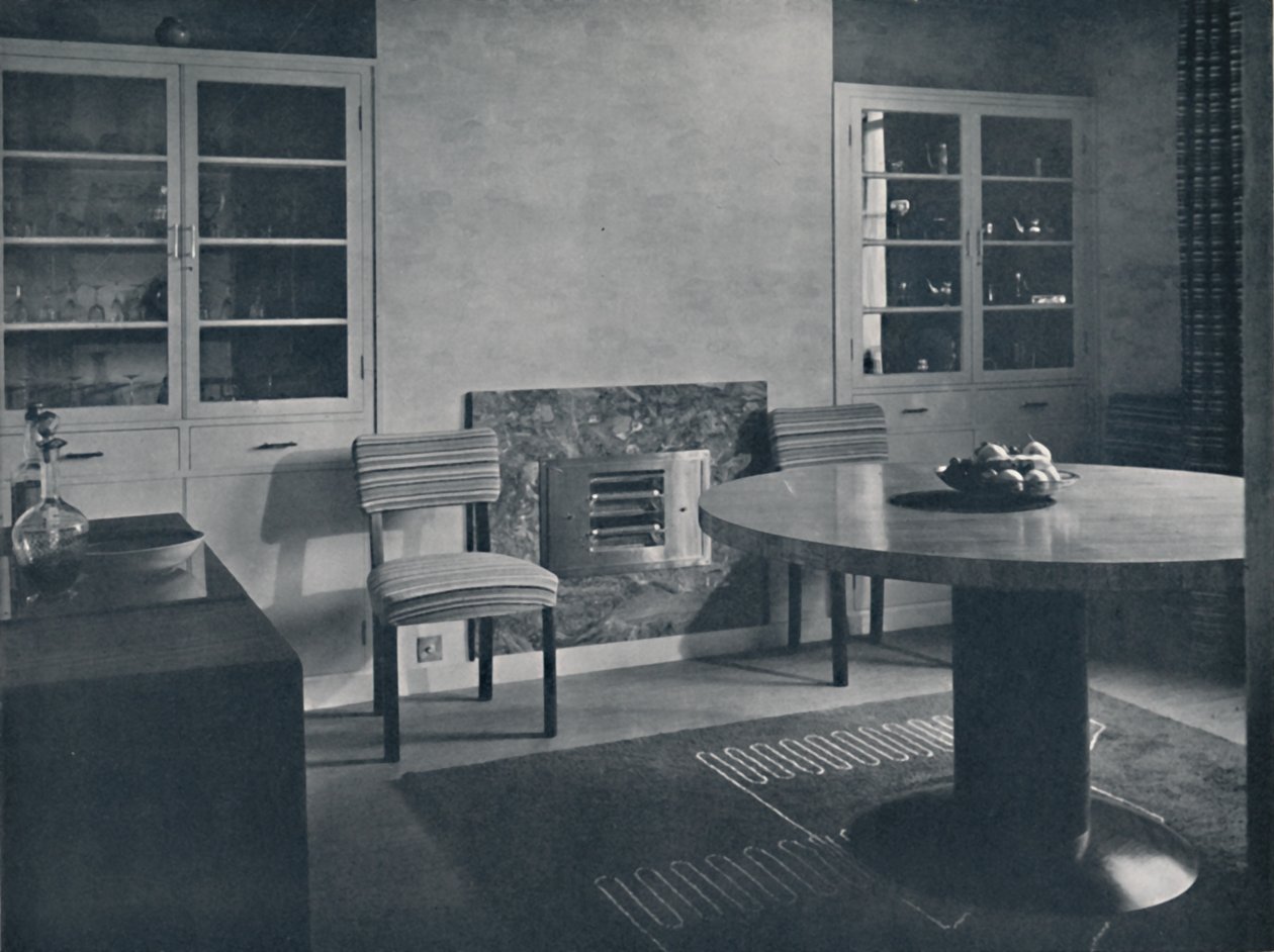 Matsal för ett hus i Highgate Village, London, 1936 av Unbekannt