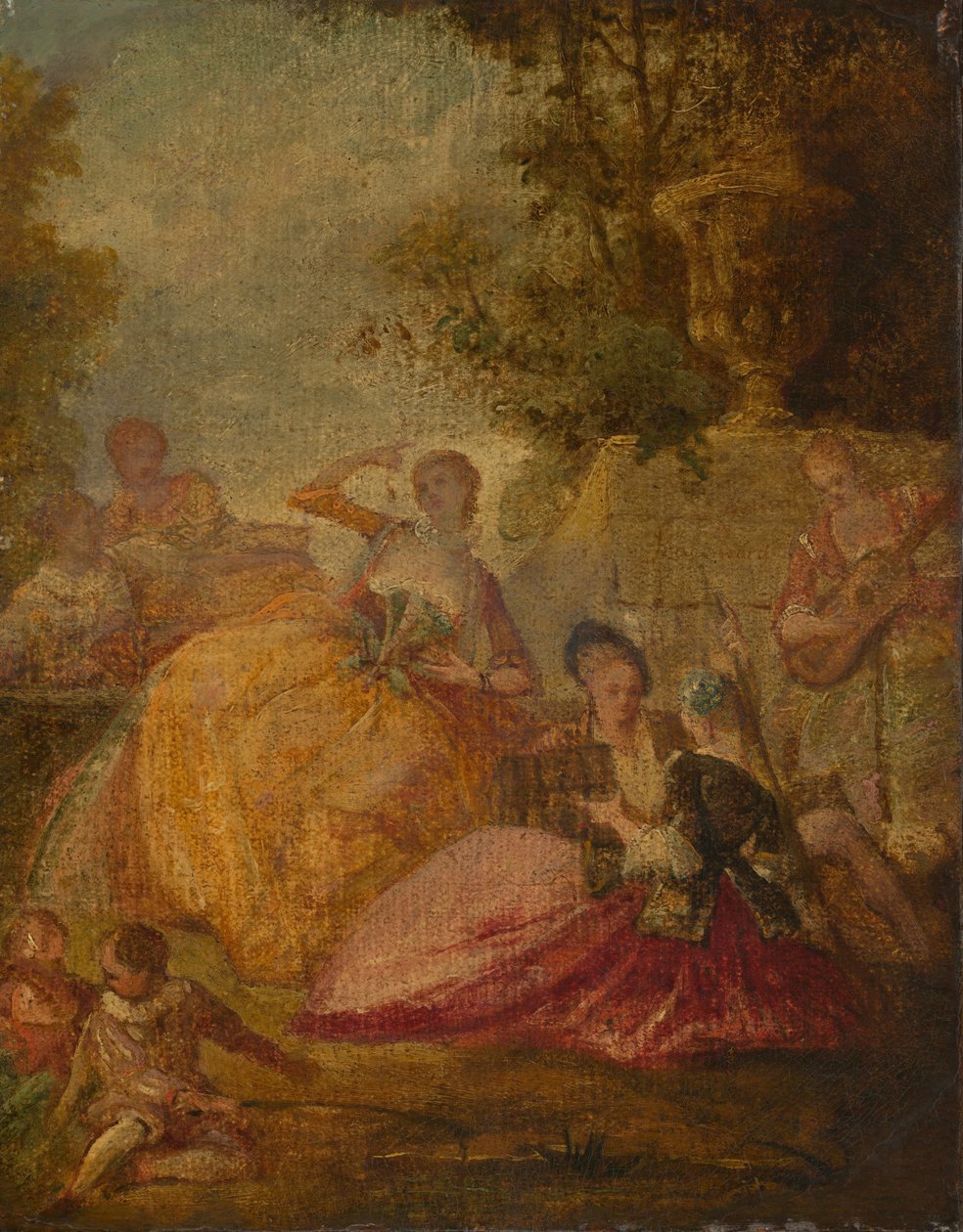 Underhållning, 1700-talet. av Unbekannt