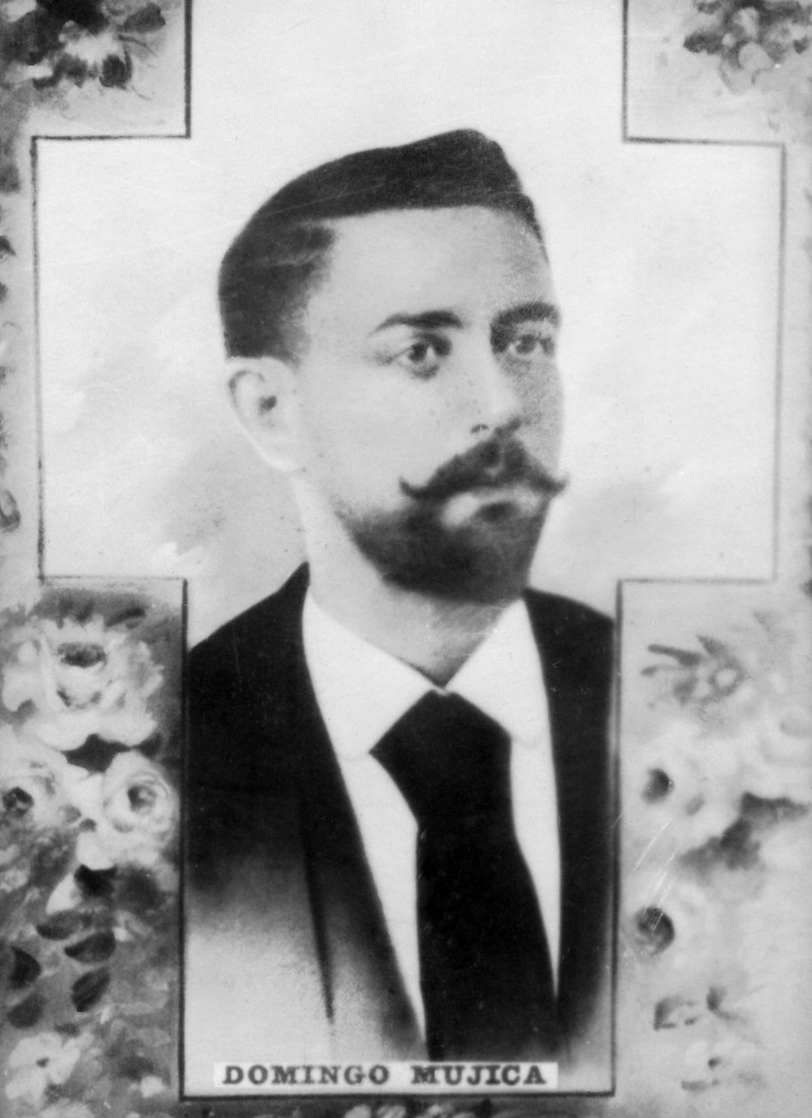 Domingo Mujica 1865-1895, kubansk kämpe mot spansk kolonialism, c1910 av Unbekannt