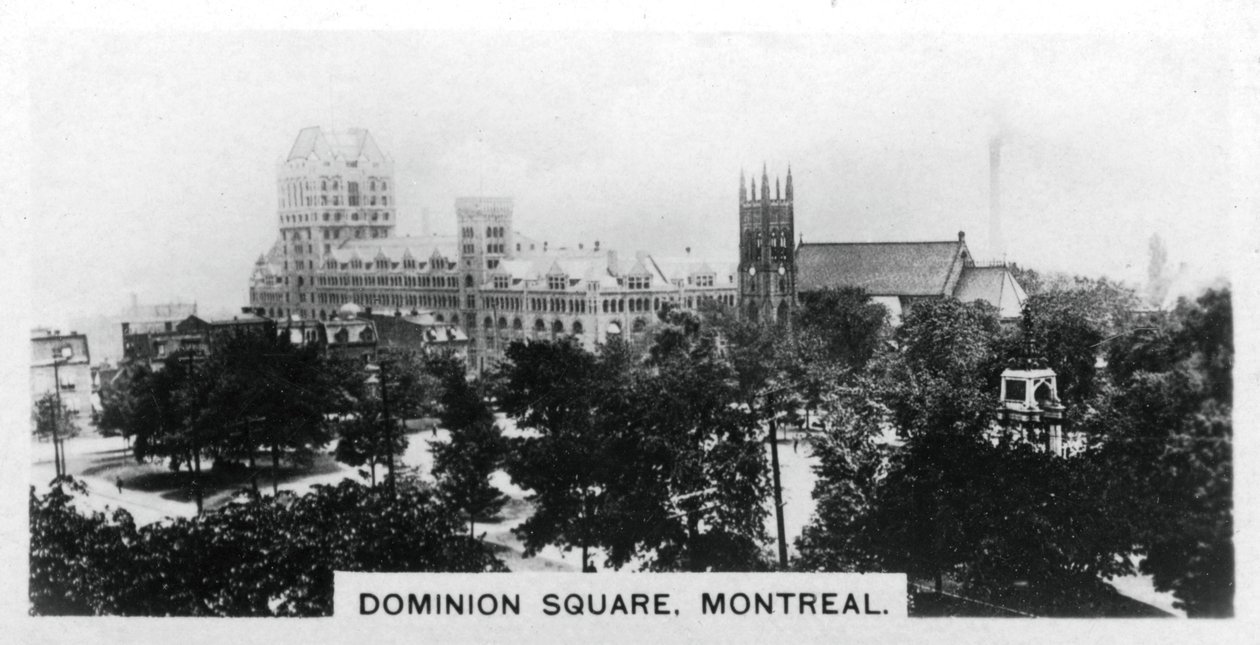 Dominion Square, Montreal, Kanada, c1920-talet av Unbekannt