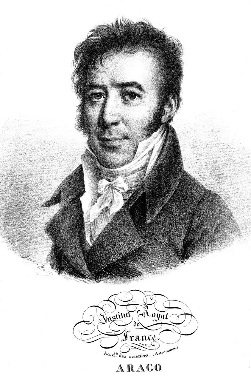 Dominique Francois Jean Arago 1786-1853, fransk astronom, fysiker och politiker av Unbekannt