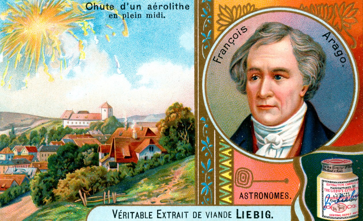 Dominique Francois Jean Arago, fransk astronom, fysiker och politiker, c1900 av Unbekannt