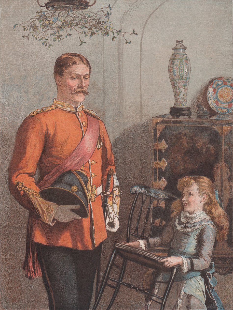 Rör dig inte, från The Graphic Christmas Number, 1 december 1884. av Unbekannt