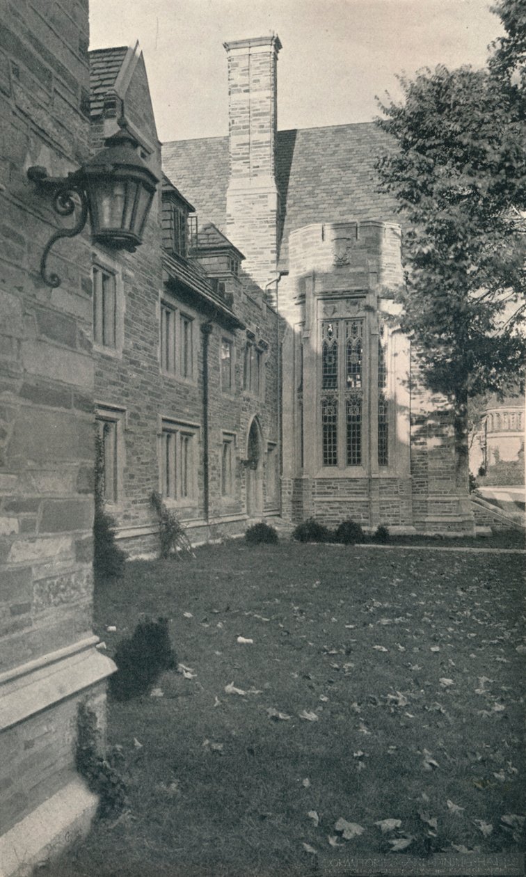 Sovsalar och matsal. Princeton University, New Jersey, c1922 av Unbekannt