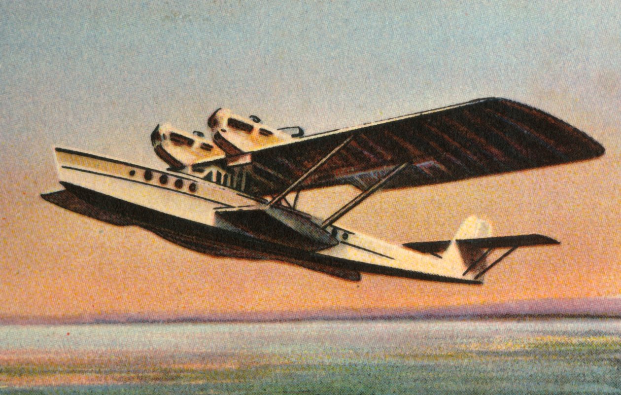 Dornier Superwal flygbåt, 1920-talet, 1932. av Unbekannt