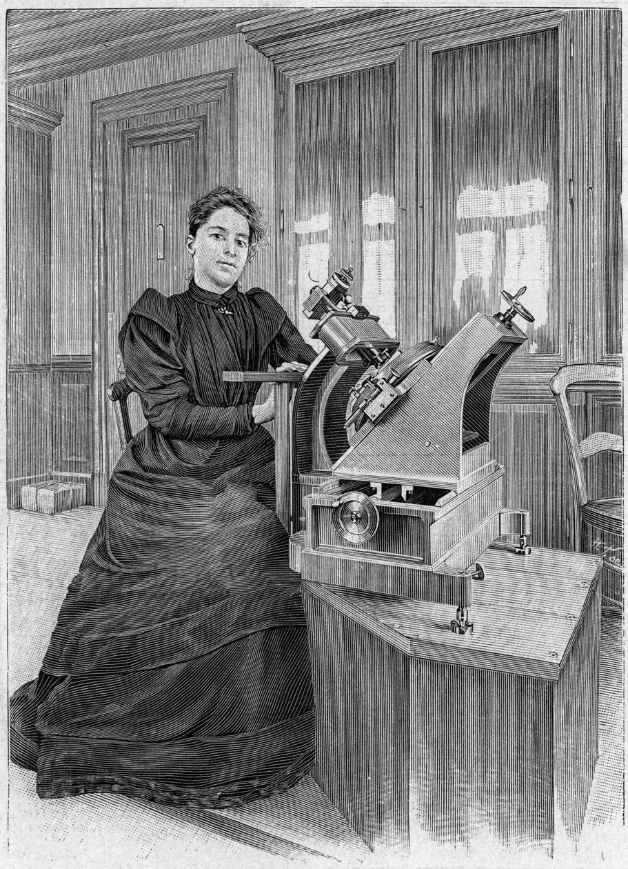Dorothea Klumpke Roberts, amerikansk matematiker och astronom, 1903 av Unbekannt