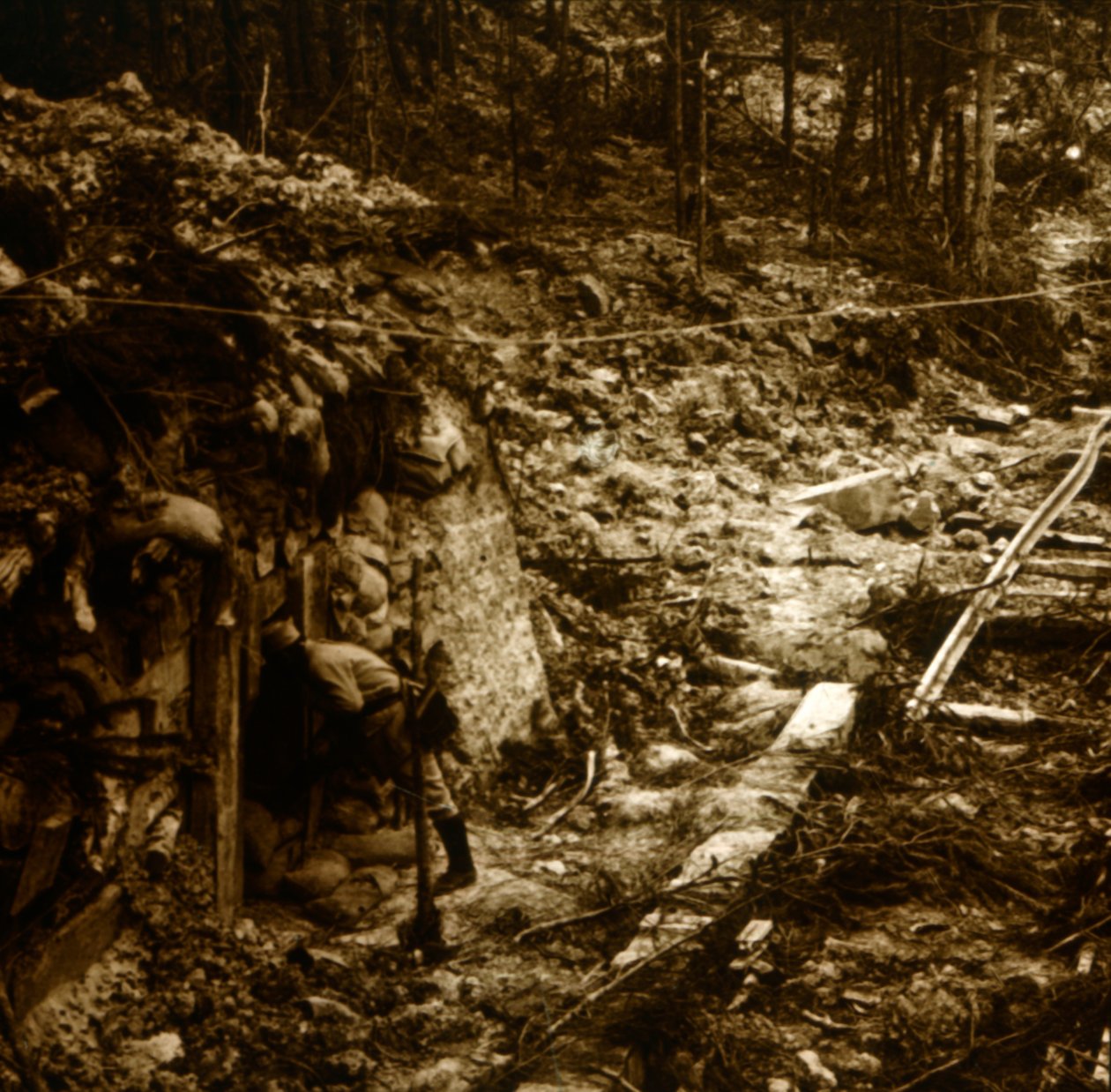 Douaumont, norra Frankrike, c1914-c1918 av Unbekannt