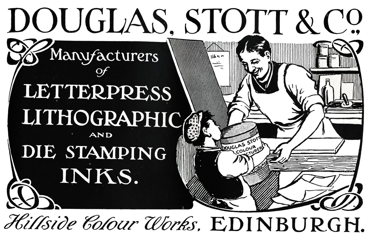 Douglas Stott & Co. annons, 1910 av Unbekannt