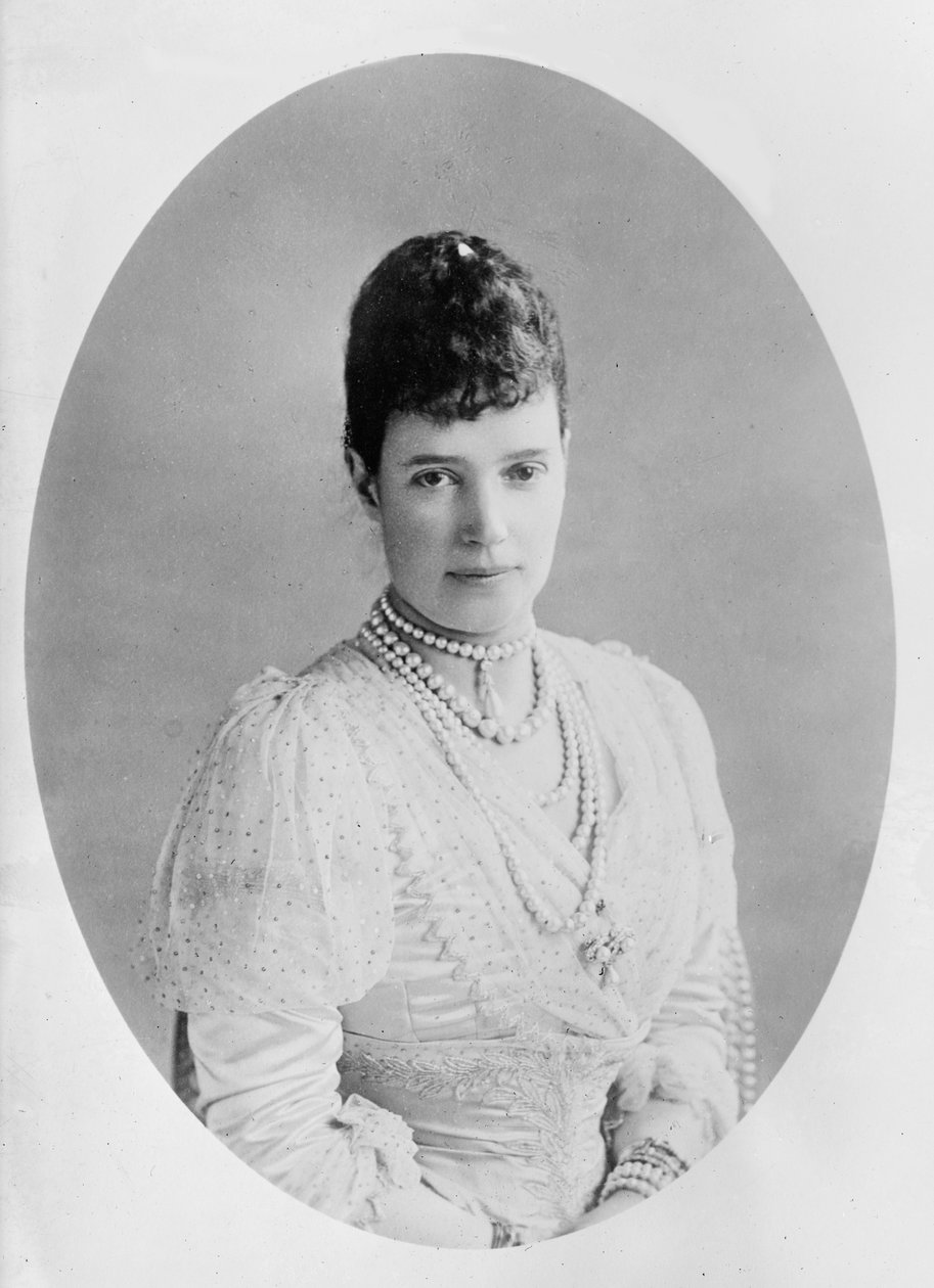 Änkekejsarinnan Maria Feodorovna av Ryssland, 1911 av Unbekannt