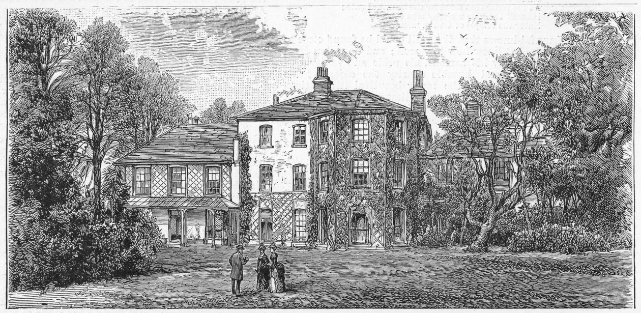 Down House, nära Beckenham, Kent, 1887 av Unbekannt