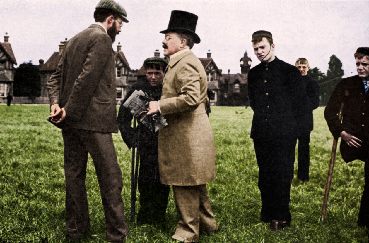 Dr Barnardo i ett av hans hem, 1905 1951 av Unbekannt