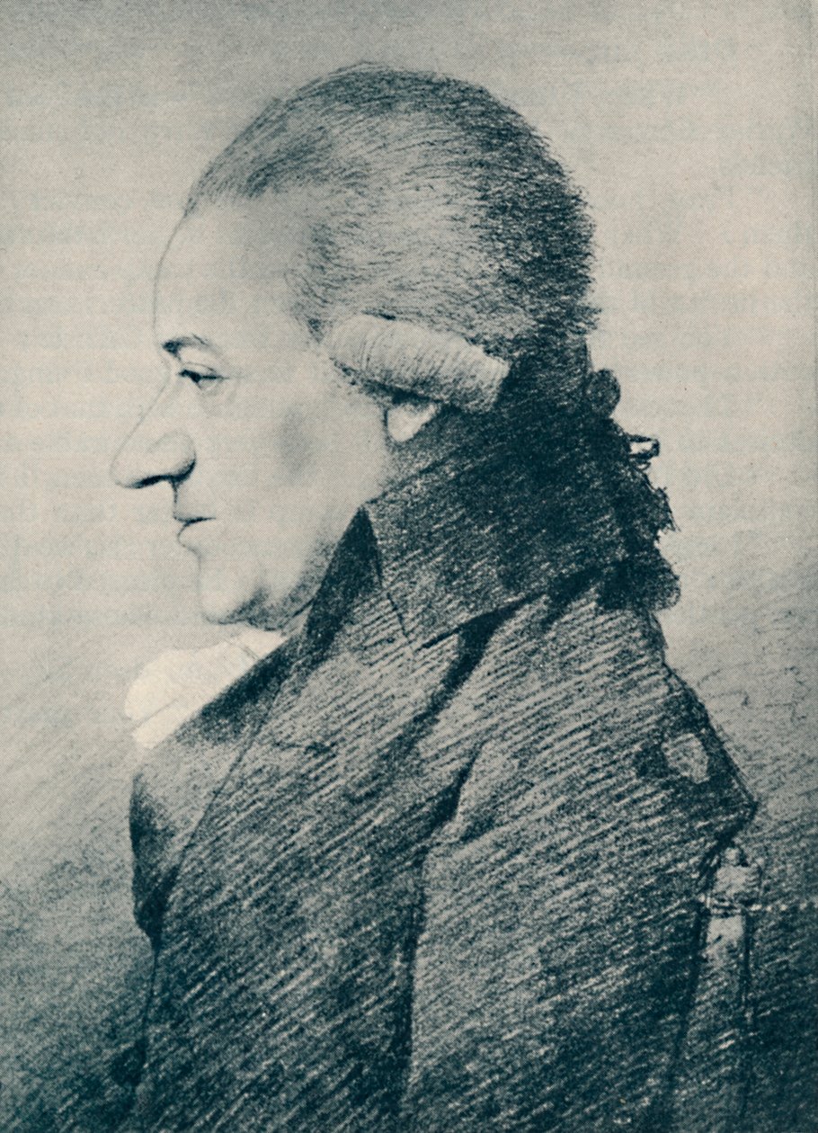 Dr Charles Burney f. 1726, d. 1814, 1907 av Unbekannt