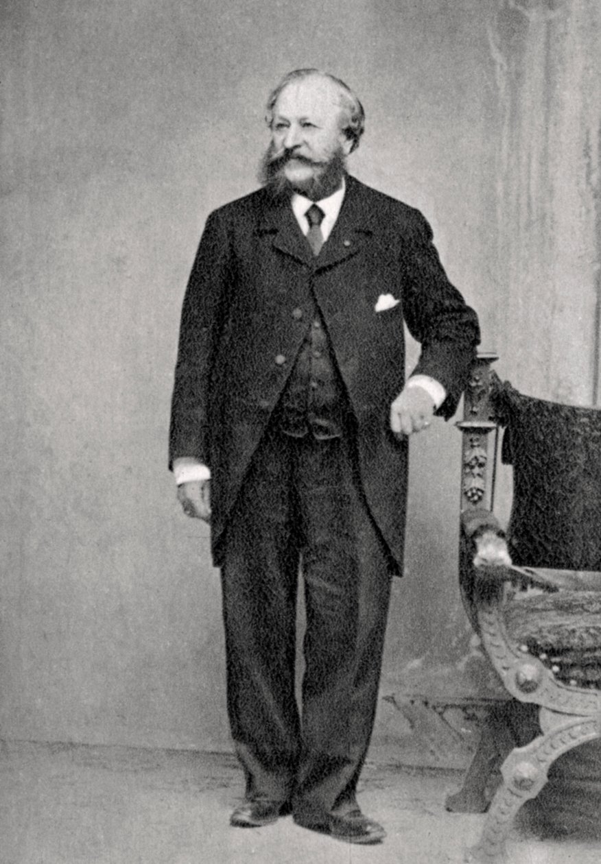 Dr TW Evans, amerikansk tandläkare och biograf över Napoleon III, 1800-talet av Unbekannt