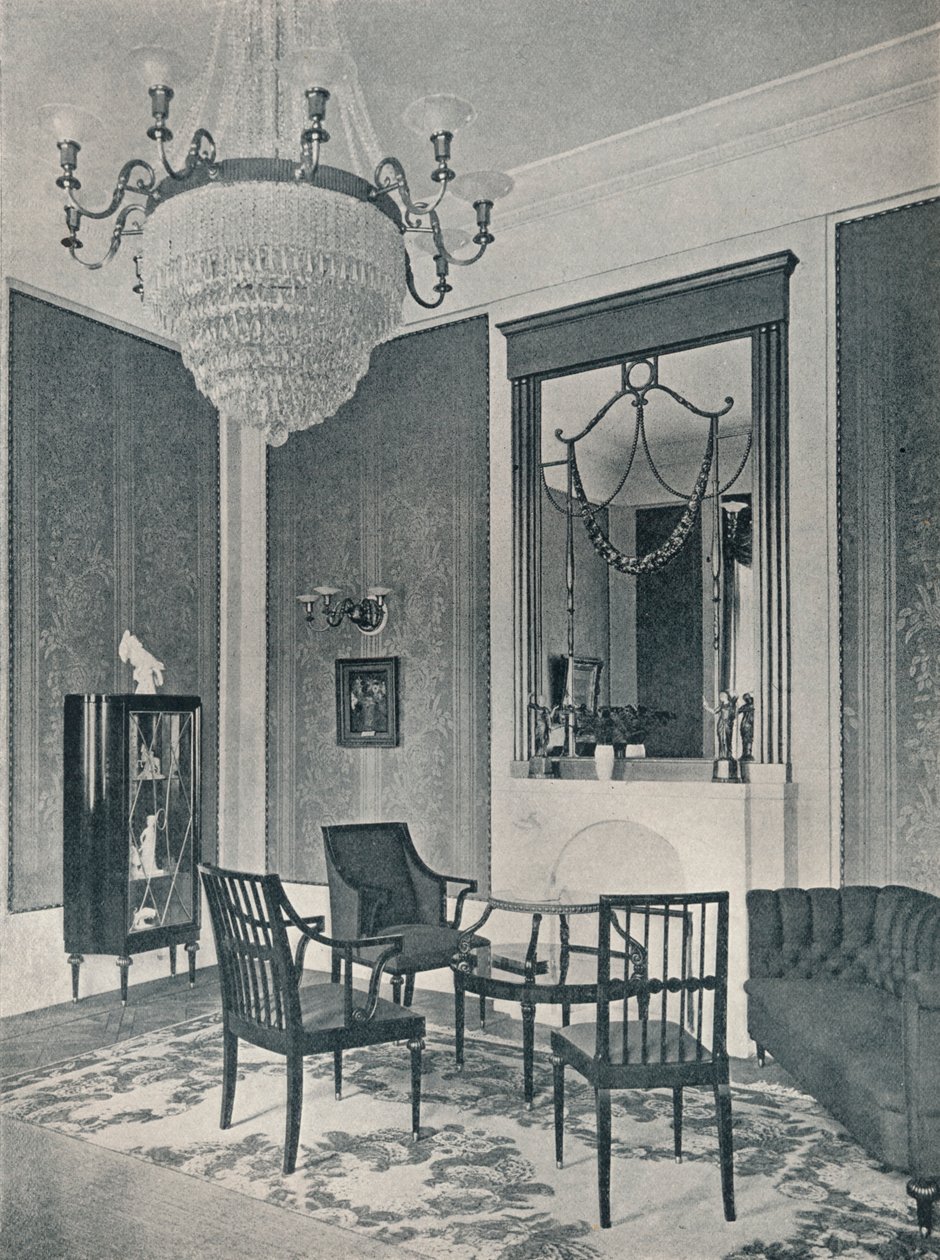Salongen, c1911 av Unbekannt