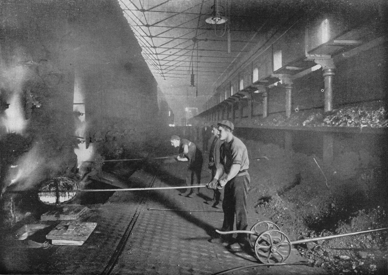Rita repliker för hand, South Metropolitan Gasworks, Peckham, London, 1903 1903 av Unbekannt