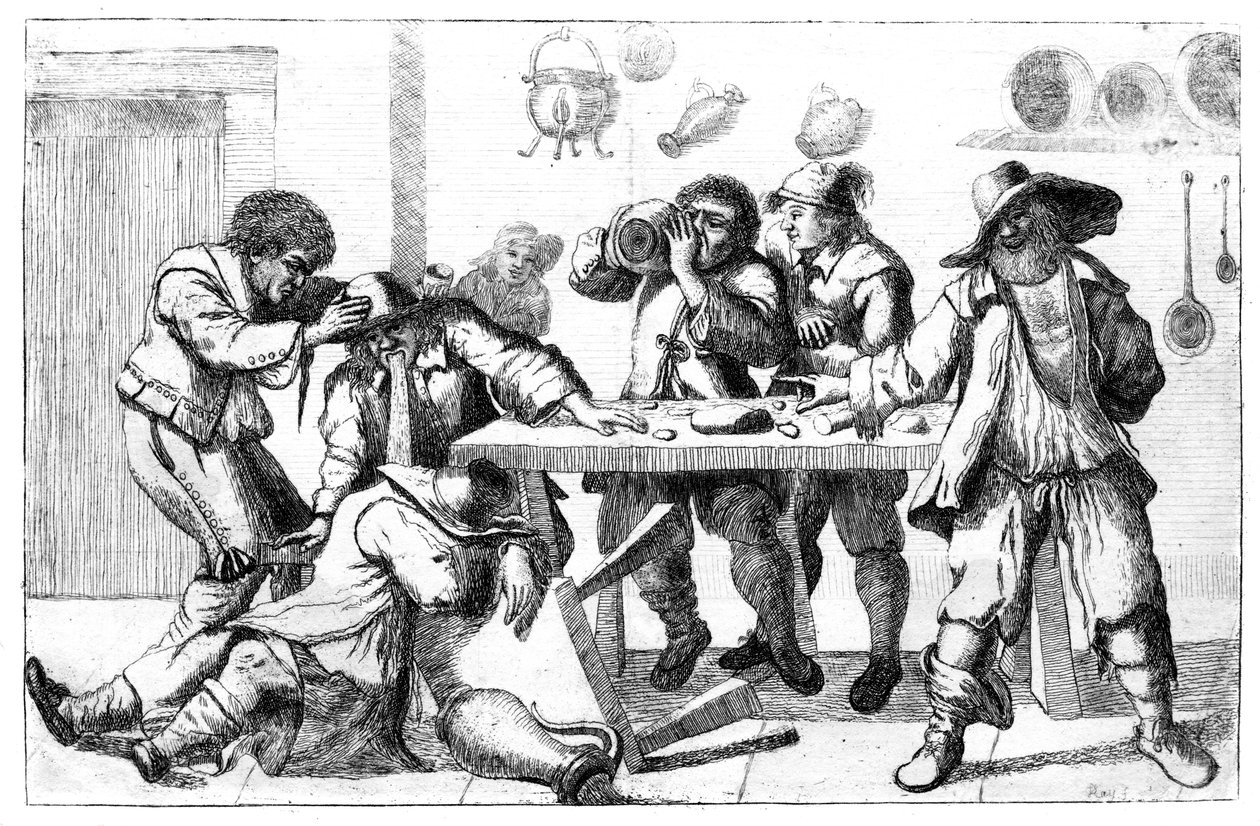 Berusade figurer, c1600-talet av Unbekannt