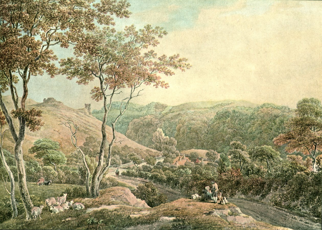 Drysllwyn Castle, Carmarthenshire, c1900. av Unbekannt
