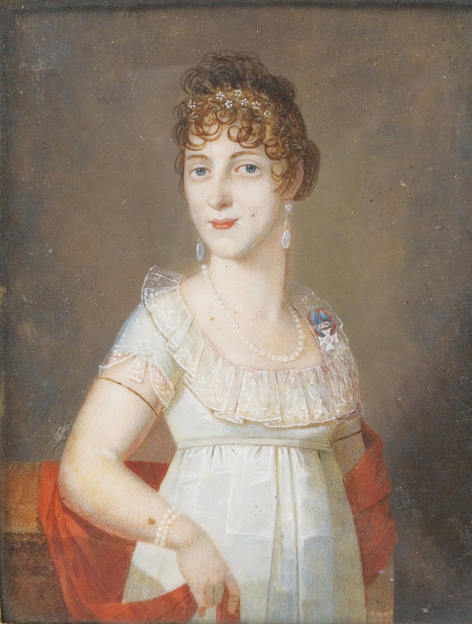 Hertiginnan Maria Elisabeth i Bayern 1784-1849, prinsessan av Wagram, ca. 1810 av Unbekannt