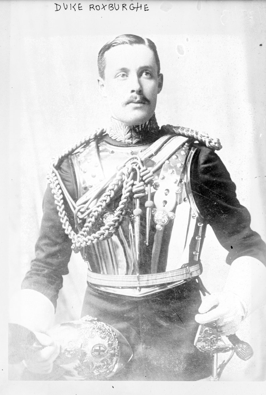hertig av Roxburghe. 1913 (s/v foto) av Unbekannt