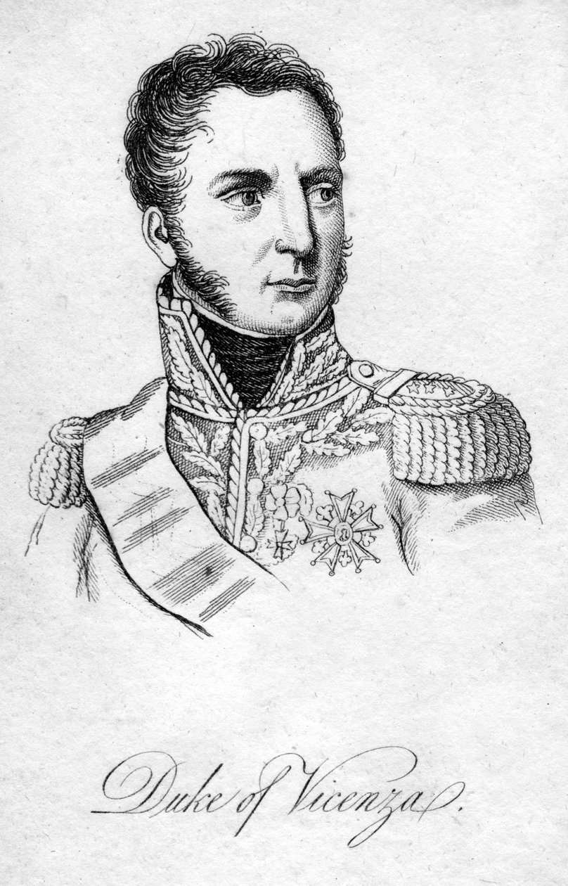 Hertig av Vicenza, 1800-talet av Unbekannt