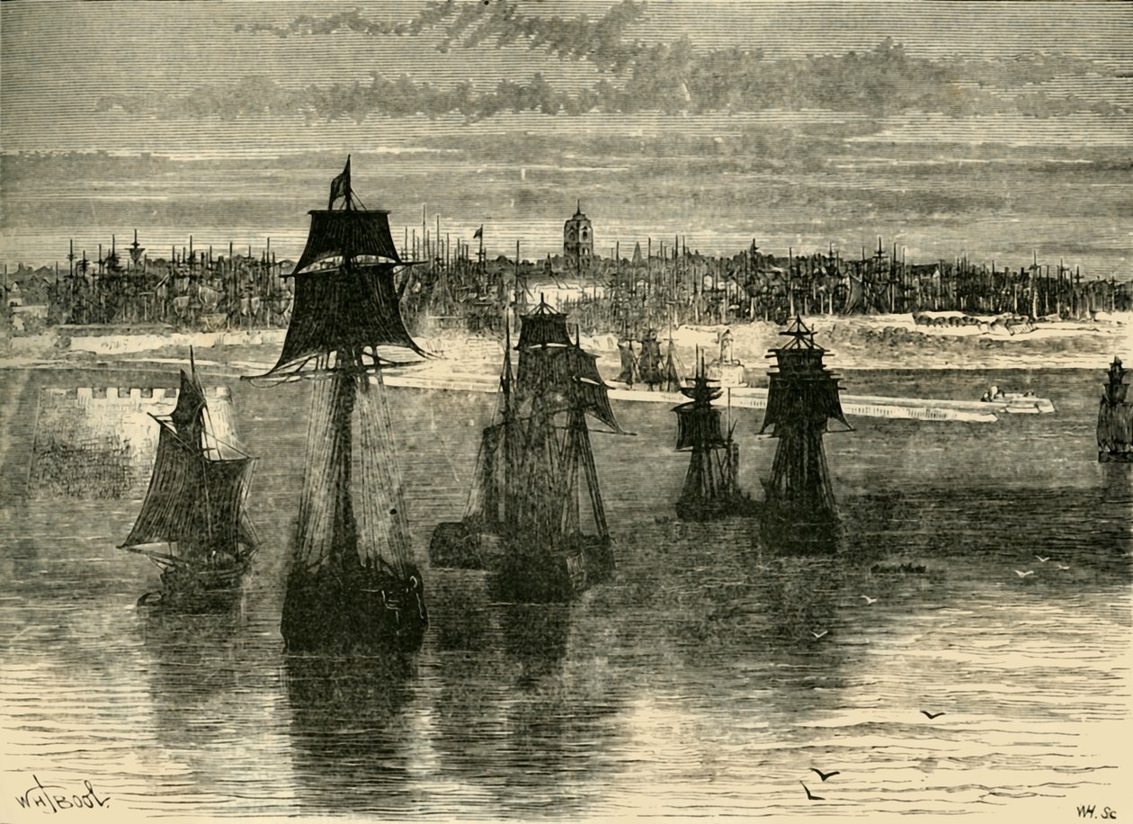 Dunkerque, 1890. av Unbekannt