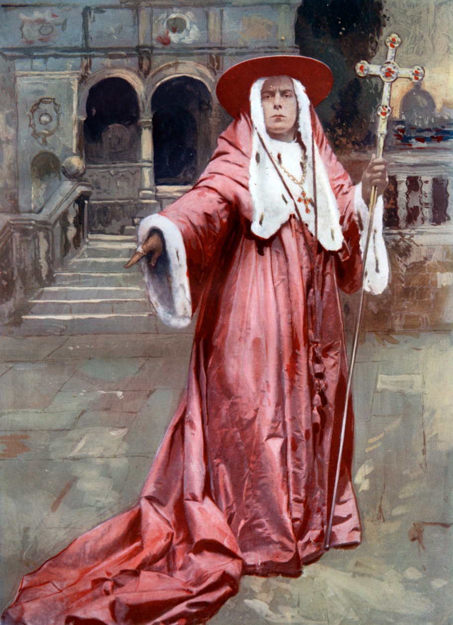 ES Willard i The Cardinal, c1902 av Unbekannt