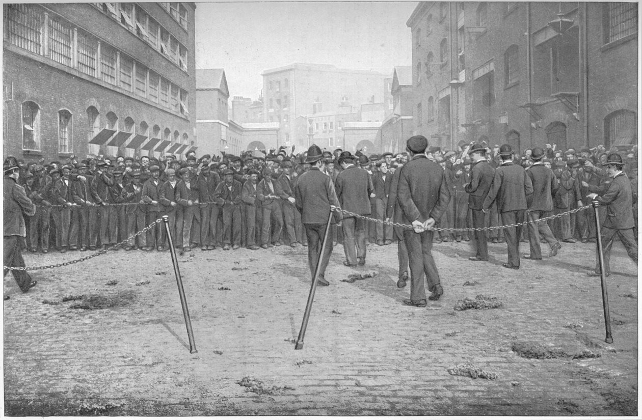 Ivrig efter arbete, London, c1900 1901 av Unbekannt