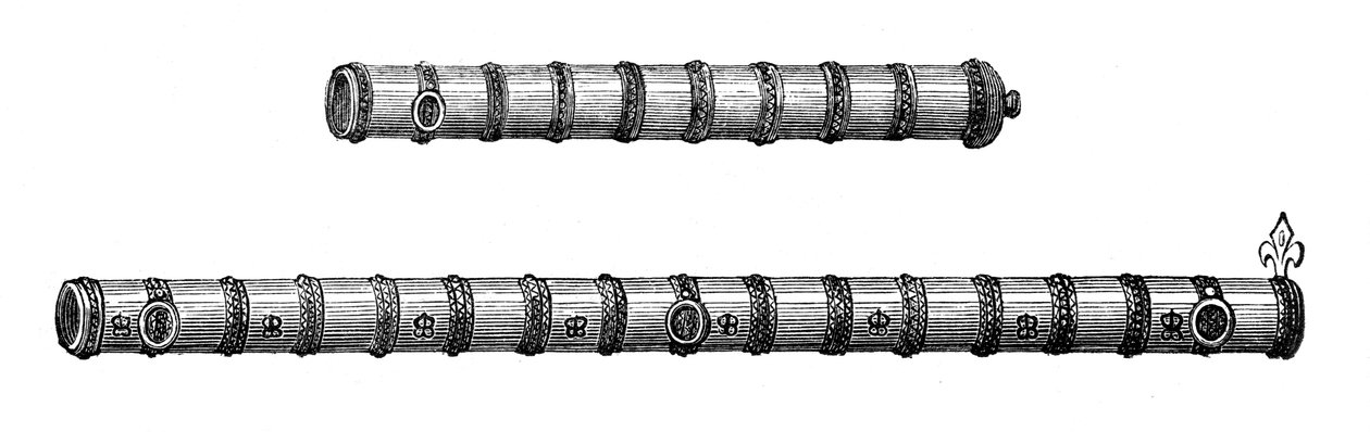 De tidigaste modellerna av kanoner, Tower of London, 1870 av Unbekannt
